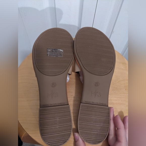 MKS Gold Sandals - Picture 4 of 4